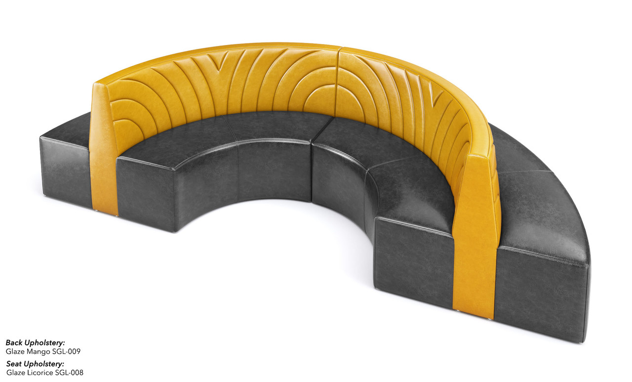 WAVE - Half Circle Seating - Made in USA - Premium Upholstery WAVE - Half Circle Seating - Made in USA - Premium Upholstery