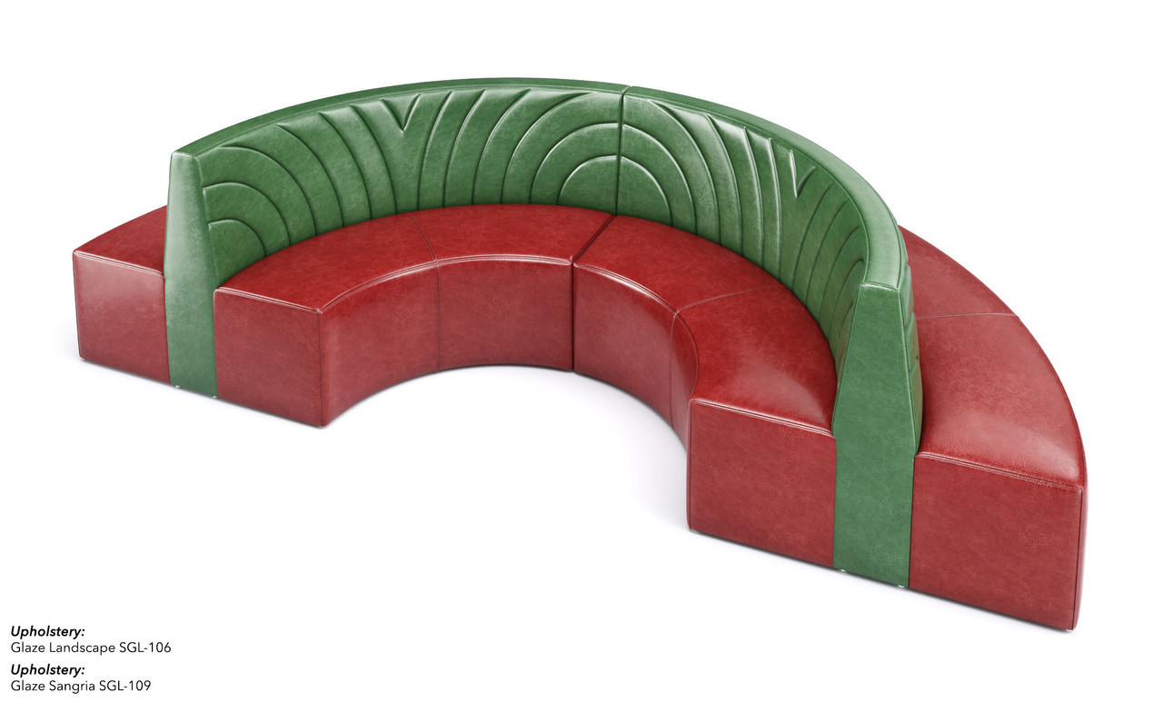 WAVE - Half Circle Seating - Made in USA - Premium Upholstery WAVE - Half Circle Seating - Made in USA - Premium Upholstery