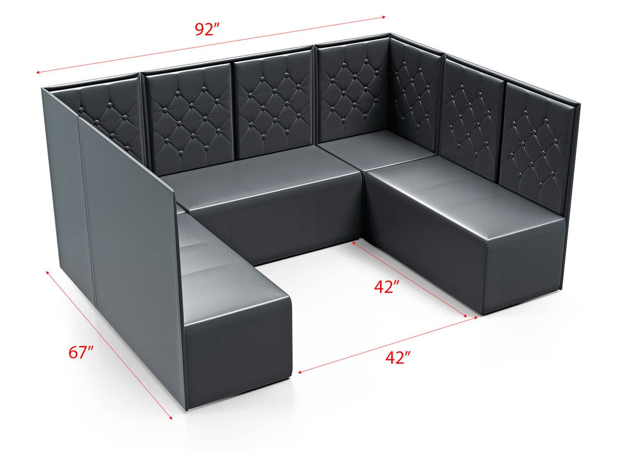 1926 - Button Tufted  - Modular Seating Collection G2 - Made in USA 1926 - Button Tufted  - Modular Seating Collection G2 - Made in USA