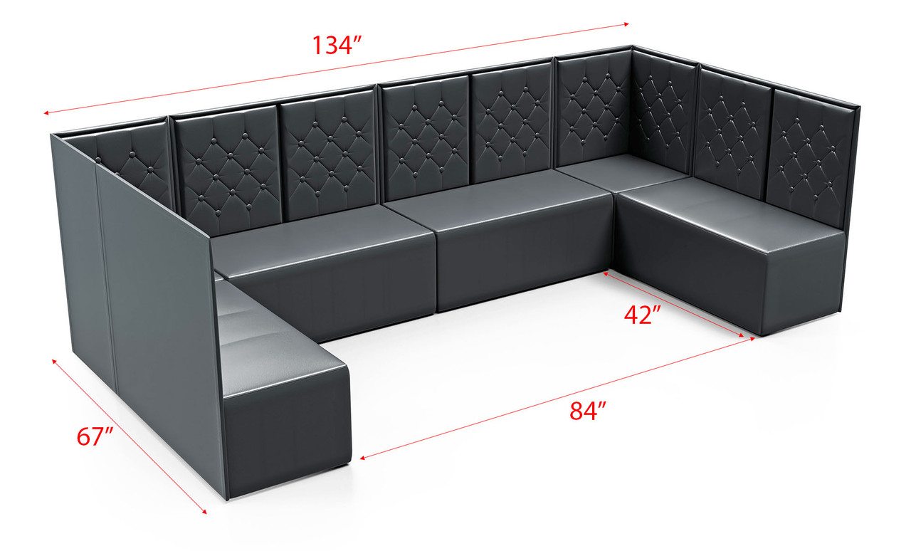 1926 - Button Tufted  - Modular Seating Collection G3 - Made in USA 1926 - Button Tufted  - Modular Seating Collection G3 - Made in USA