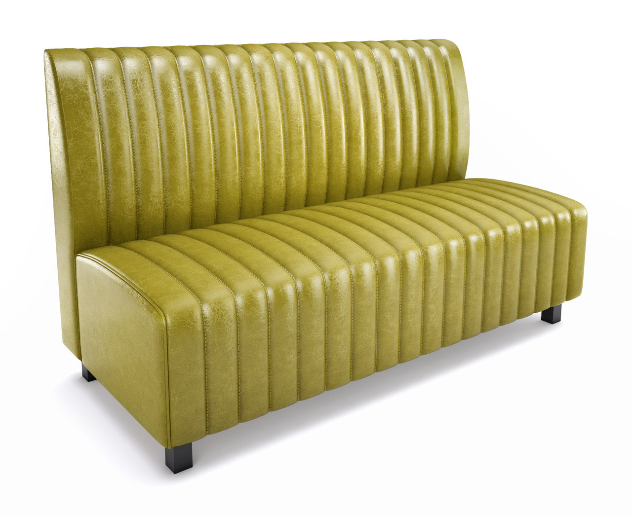 FELICITY - Luxurious Modern Channel Booth- High Quality Materials - Handcrafted Craftsmanship - Boutique Collection