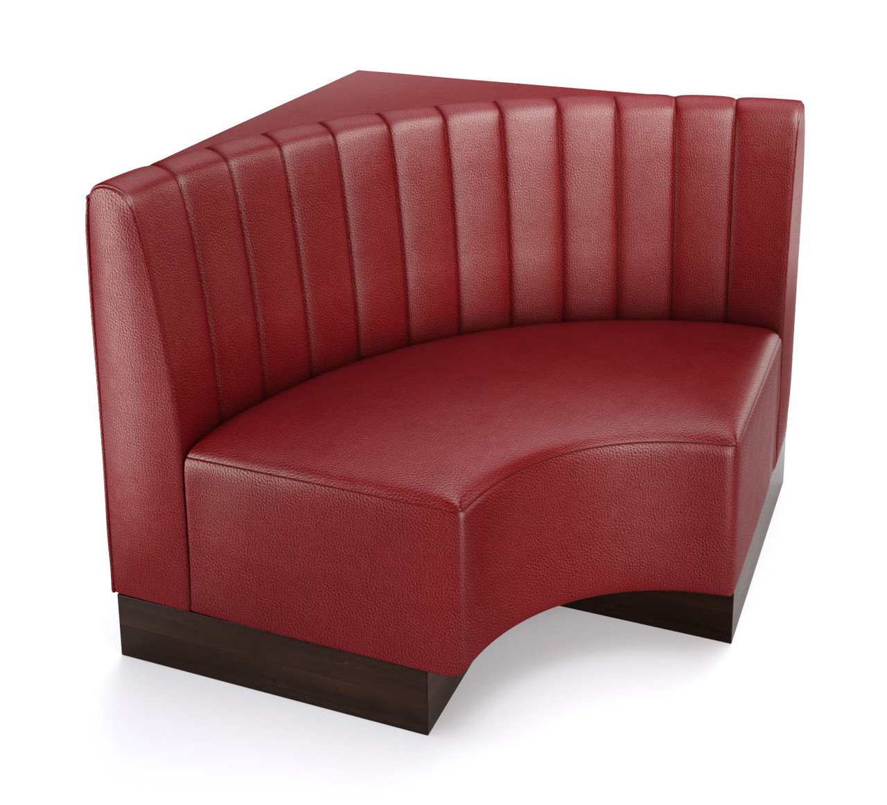 Style S - Channel Style Back - Curved Corner