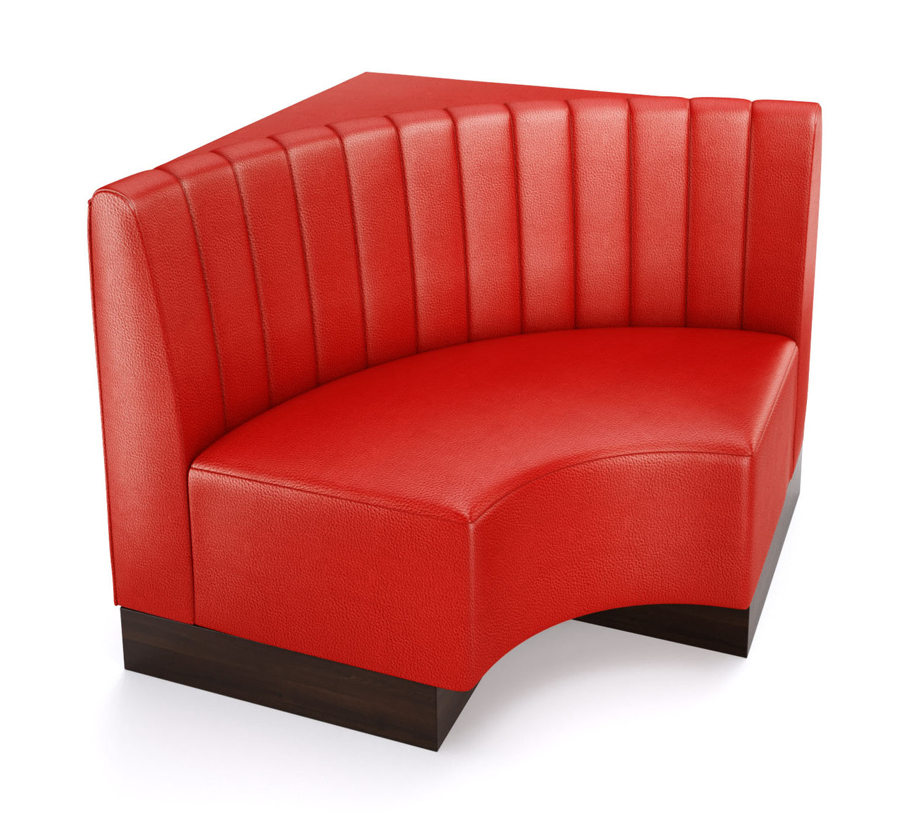 Style S - Channel Style Back - Curved Corner