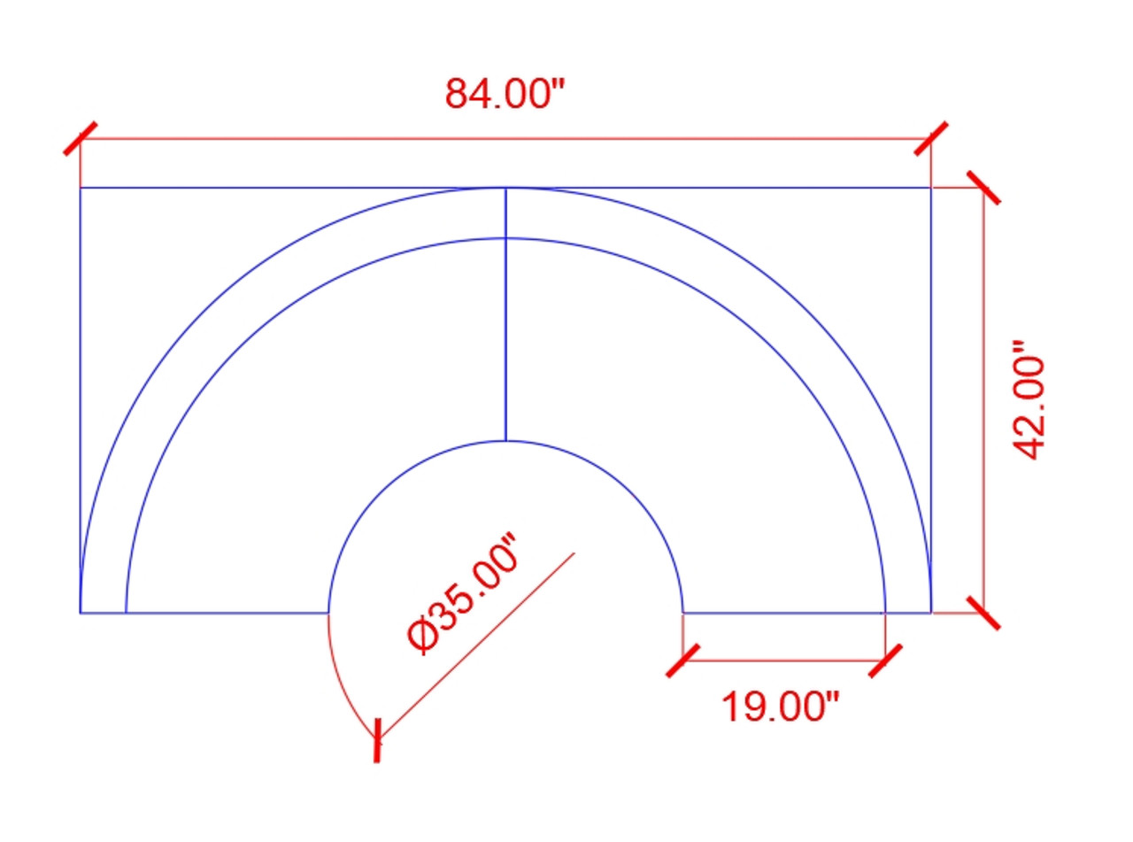 Style S - Flat Back - Half Circle Style S - Flat Back - Half Circle