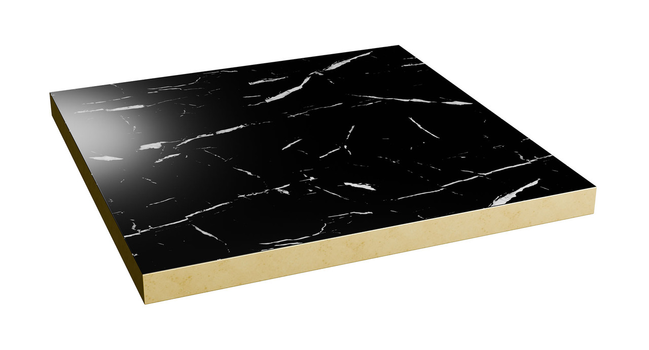 Gold Edge Table 2-3" Top - Round, Square or Rectangle - Many Sizes Available - Handcrafted in USA Gold Edge Table 2-3" Top - Round, Square or Rectangle - Many Sizes Available - Handcrafted in USA