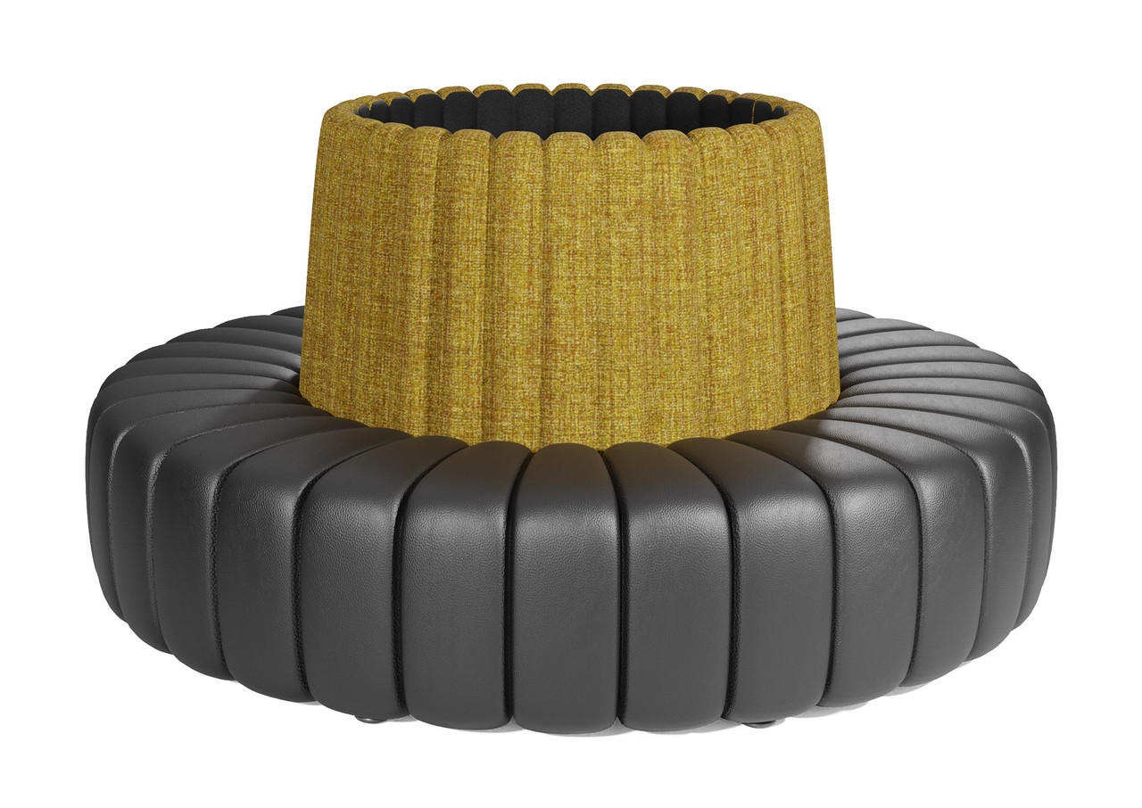 Rotonda 100" Round Modular Seating - Round Banquette - Circular Sofa- Centerpiece (Seats 12)