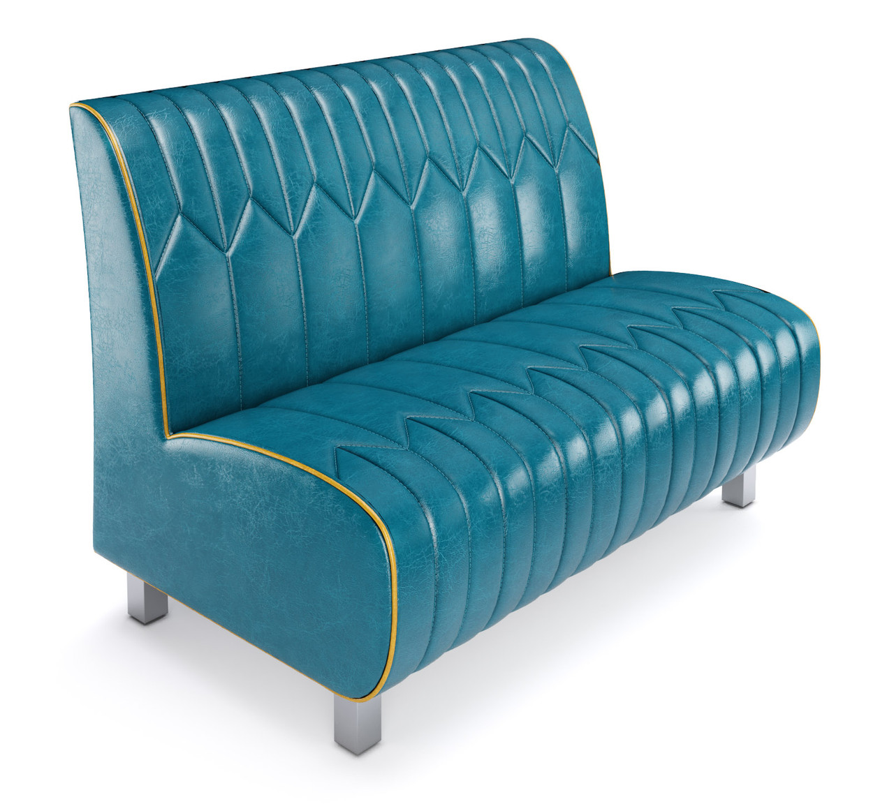 SOFIA - Plush Modern Tufted Booth- High Quality Materials - Handcrafted Craftsmanship - Boutique Collection