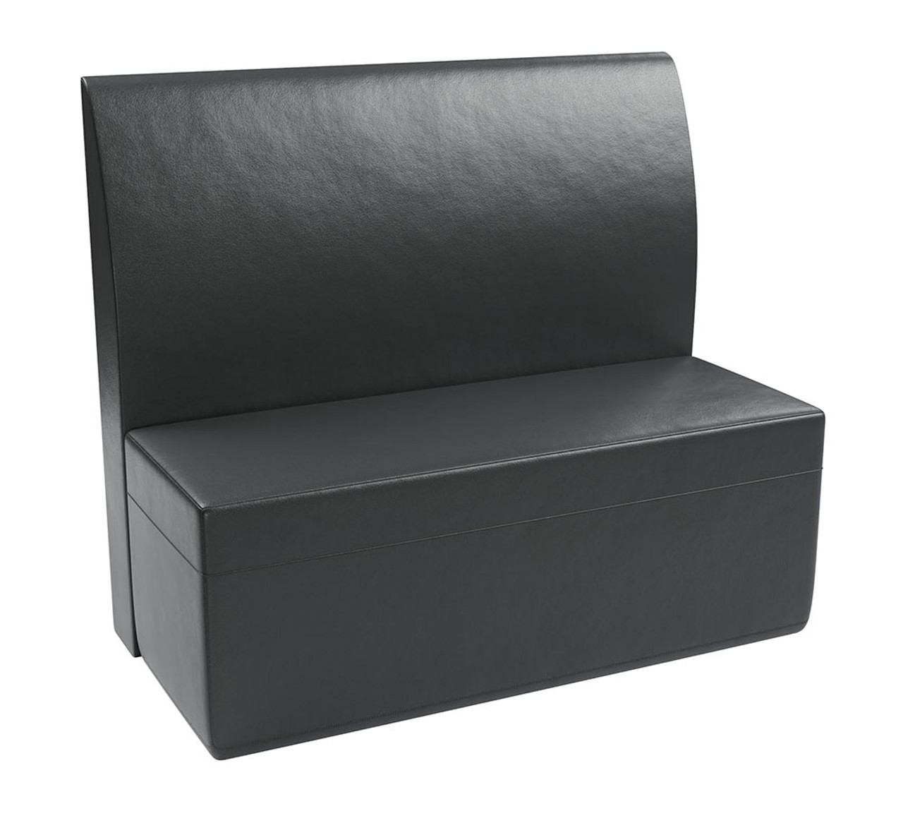 Classic Gunite Restaurant U-Shapes Booth Package with 42" Square Restaurant Tables  (SEATS 36)