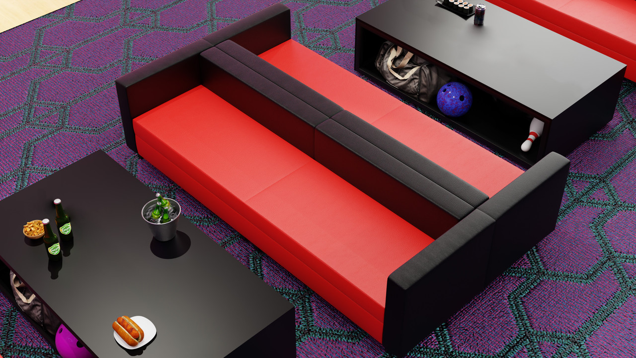 Lugano-Z Bowling Furniture - Sofas - Lounge Tables - Storage (Seats  24)