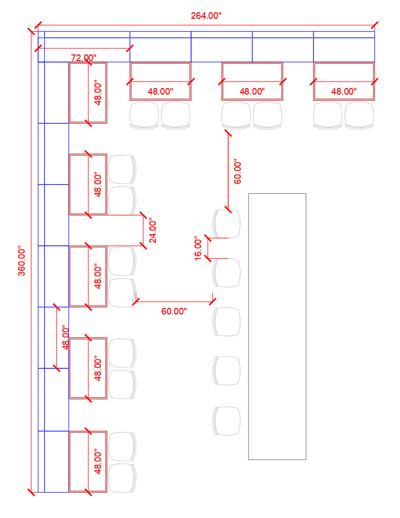 Expo Restaurant Booths Package - Premium Channel-Back Upholstery ...