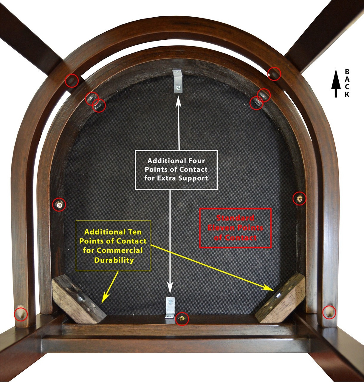 Overstock Deal - Black Restaurant Tables Package with Restaurant Chairs - Seats 64