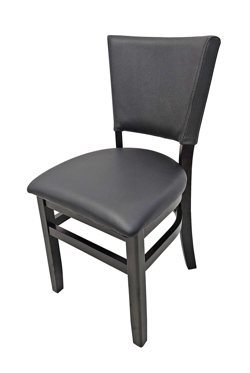 Overstock Deal - Black Restaurant Tables Package with Restaurant Chairs - Seats 64