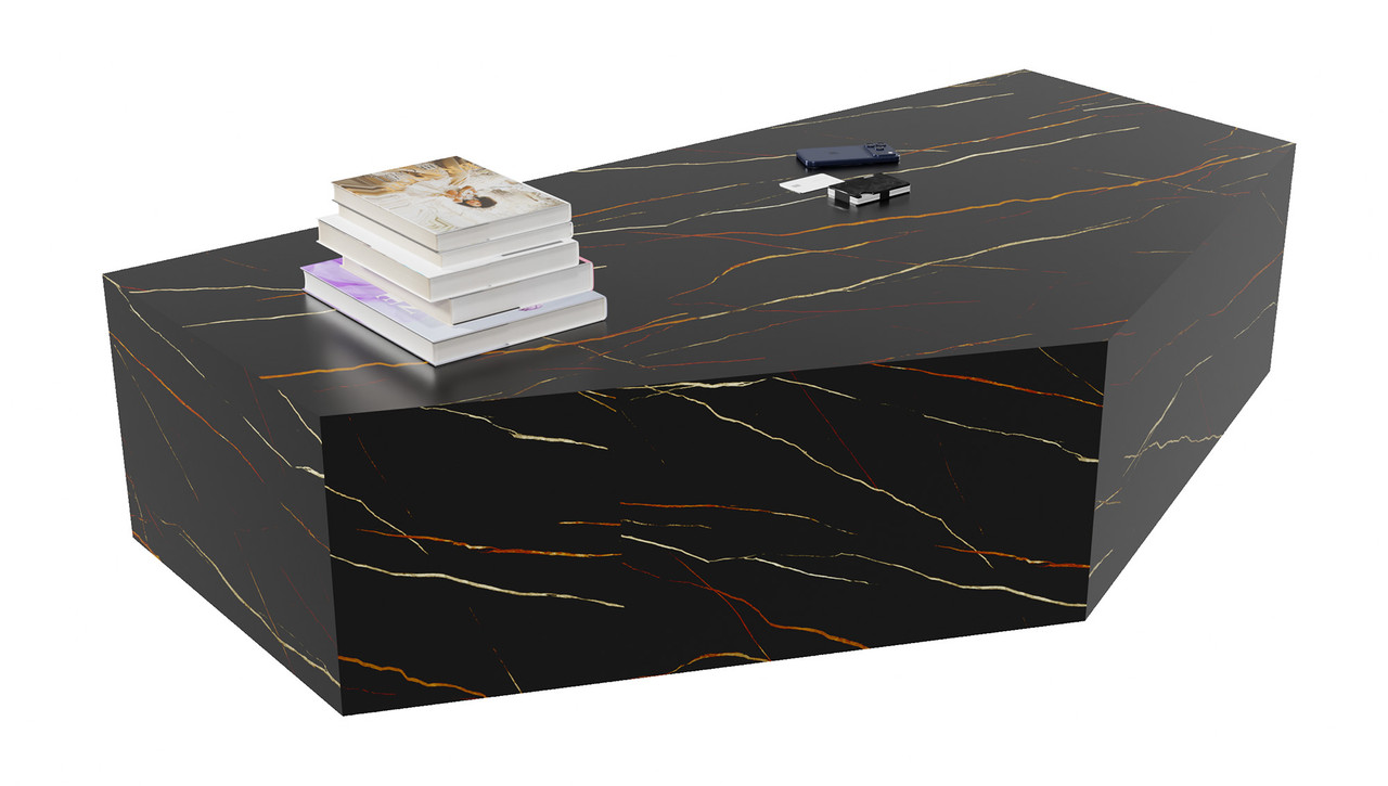 Monroe Modern Lounge Table with Storage - Perfect for Institutions and Entertainment Spaces