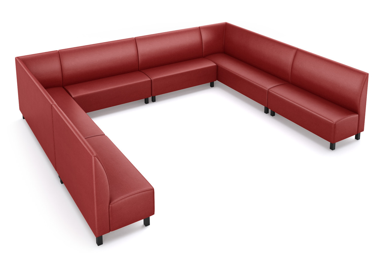 NORWAY - Modular Extended U-Shape Seating - Made in USA