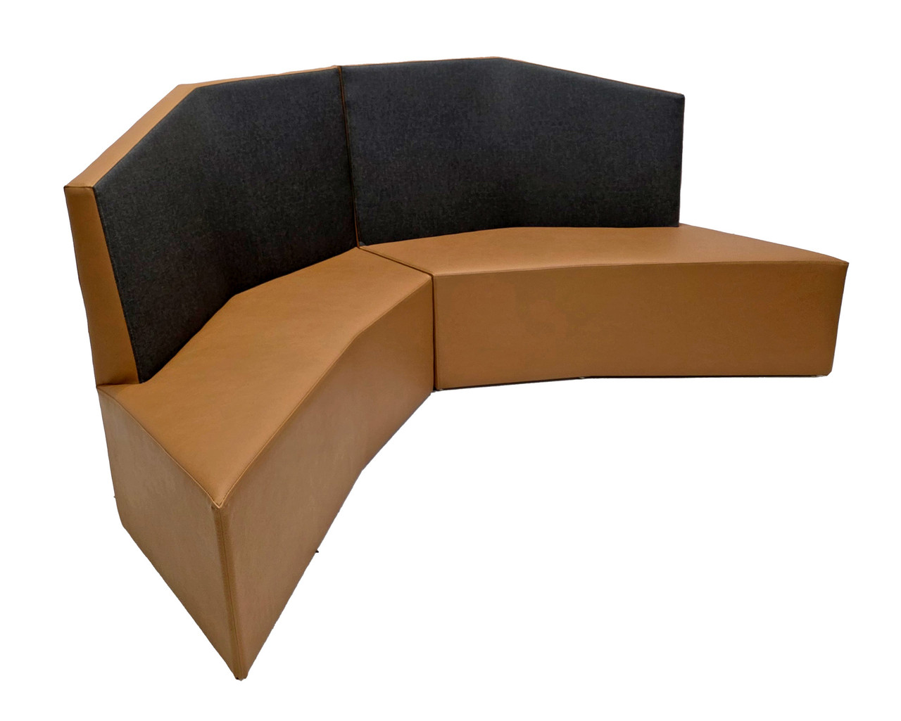 Monty Booth Seating - Modern Design  - Fully Customizable - 100% Handcrafted In USA - Event Ready