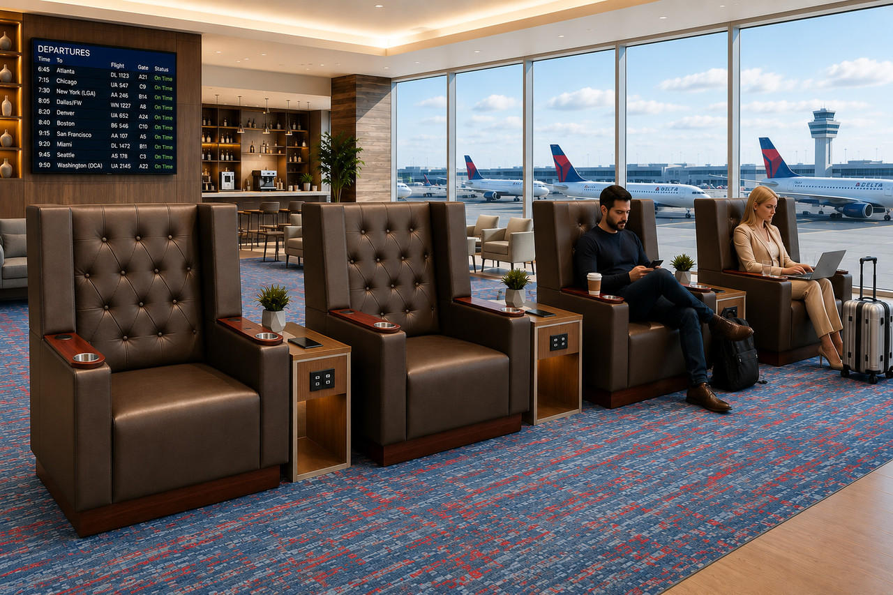 Ziggi Executive Chair with a Private Seating Experience
