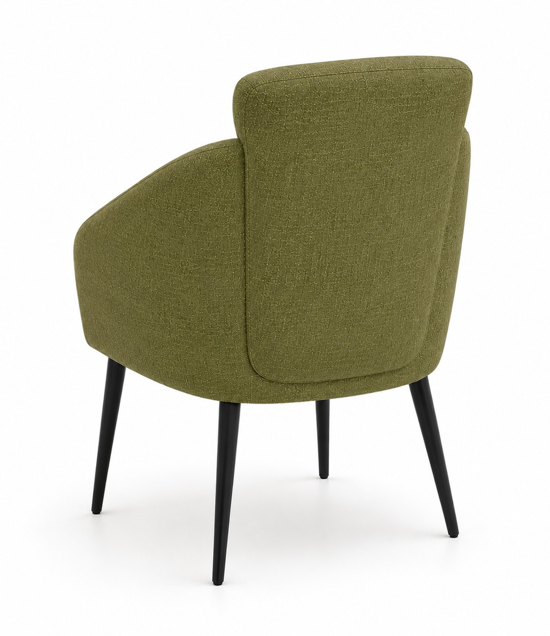 Modern Designer Restaurant Chair - High Performance Upholstery - Metal Legs