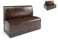 Traditional Restaurant Booth - Fully Customizable - 100% Handcrafted In USA Traditional Restaurant Booth - Fully Customizable - 100% Handcrafted In USA