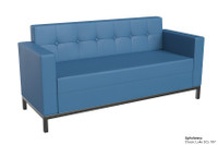 Modern Button Tufted Sofa (2 Sizes Available - Made in USA ...