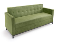 Modern Button Tufted Sofa (2 Sizes Available - Made in USA) Modern Button Tufted Sofa (2 Sizes Available - Made in USA)