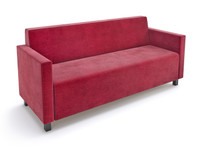 Sofa designed for Common Areas and Guest Rooms (Handcrafted in USA)
