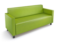 Sofa designed for Common Areas and Guest Rooms (Handcrafted in USA)