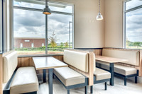 Booth and Optional Tables (Made in USA) - Restaurant Complete Interior Solution - 2