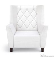 Luxury Lounge Button-Tufted  Chair
