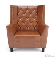 Luxury Lounge Button-Tufted  Chair