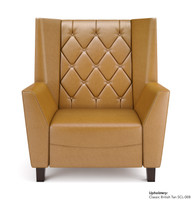 Luxury Lounge Button-Tufted  Chair
