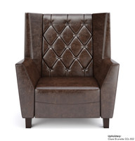 Luxury Lounge Button-Tufted  Chair