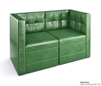 Quick Ship - 9049 Modular Love Seat with Arms Quick Ship - 9049 Modular Love Seat with Arms