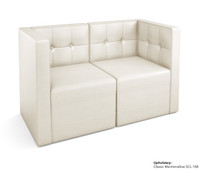 Quick Ship - 9049 Modular Love Seat with Arms Quick Ship - 9049 Modular Love Seat with Arms