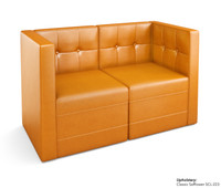 Quick Ship - 9049 Modular Love Seat with Arms Quick Ship - 9049 Modular Love Seat with Arms