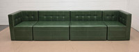 Quick Ship - 9049 Modular Love Seat with Arms