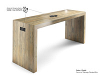 8' Communal Bar Table  - Handcrafted - Available in Many Finishes - Optional Power Outlets (42" Height) 8' Communal Bar Table  - Handcrafted - Available in Many Finishes - Optional Power Outlets (42" Height)