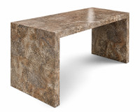 8' Communal Bar Table  - Handcrafted - Available in Many Finishes - Optional Power Outlets (42" Height)
