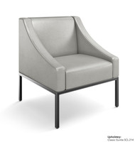 Modern Chair - Fully Welded Gunmetal Frame - Made in USA Modern Chair - Fully Welded Gunmetal Frame - Made in USA