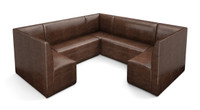 Restaurant 3/4 Circle Booth Seating  - Contract Grade - Premium Performance Upholstery - 100% Handcrafted In USA Restaurant 3/4 Circle Booth Seating  - Contract Grade - Premium Performance Upholstery - 100% Handcrafted In USA
