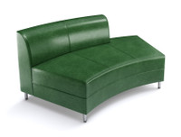 8005 Open Back Curved Chaise