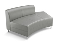 8005 Open Back Curved Chaise