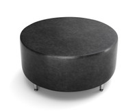 8005 - Large 36" Round Contemporary Ottoman