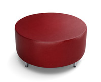 8005 - Large 36" Round Contemporary Ottoman