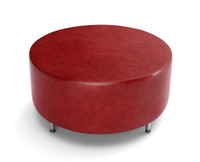 8005 - Large 36" Round Contemporary Ottoman