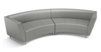 8005 Long Curved Sofa