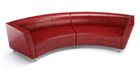 8005 Long Curved Sofa