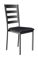Stacking - Ladder Design - Restaurant Chair with Commercial-Grade Vinyl Seat