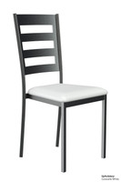 Stacking - Ladder Design - Restaurant Chair with Commercial-Grade Vinyl Seat