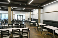 Stacking - Ladder Design - Restaurant Chair with Commercial-Grade Vinyl Seat