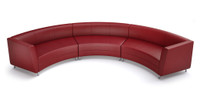 8005 Curved Long Sectional Sofa